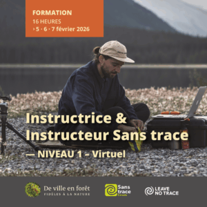 Niveau 1 Ι Instructrice • Instructeur Sans trace Ι 5-6-7 février 2026